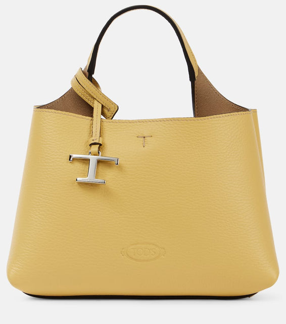 Tod's Apa Mini leather tote bag. Shop Tod's Top-Handle Bags for women now.