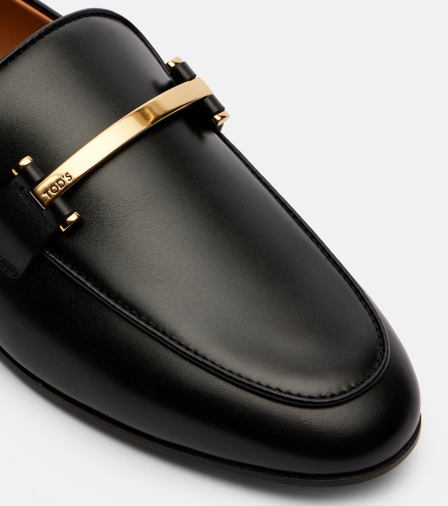 Tod's Barretta leather loafers