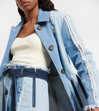 Tod's Belted denim coat