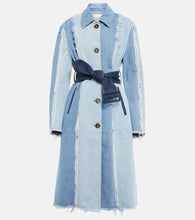 Tod's Belted denim coat - Tod's 系带牛仔外套