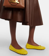 Tod's Bubble Ballerinas leather ballet flats