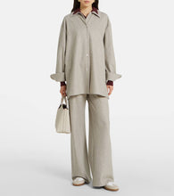 Tod's Cassetta suede-trimmed leather sneakers