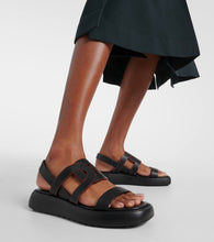 Tod's Catena leather sandals