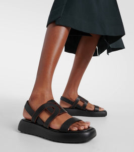 Tod's Catena leather sandals
