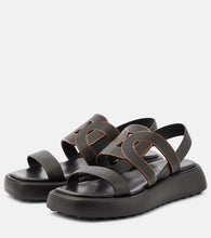 Tod's Catena leather sandals