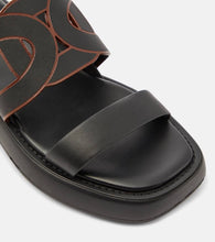 Tod's Catena leather sandals
