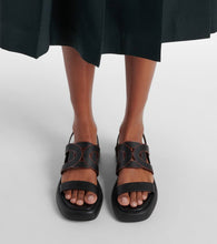 Tod's Catena leather sandals