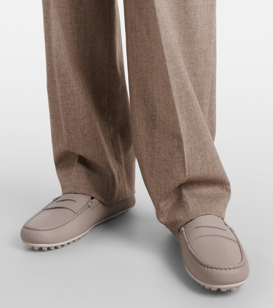 Tod's City Gommino leather penny loafers