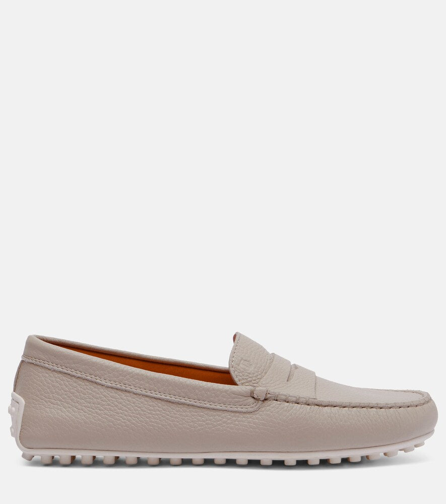 Tod's City Gommino leather penny loafers