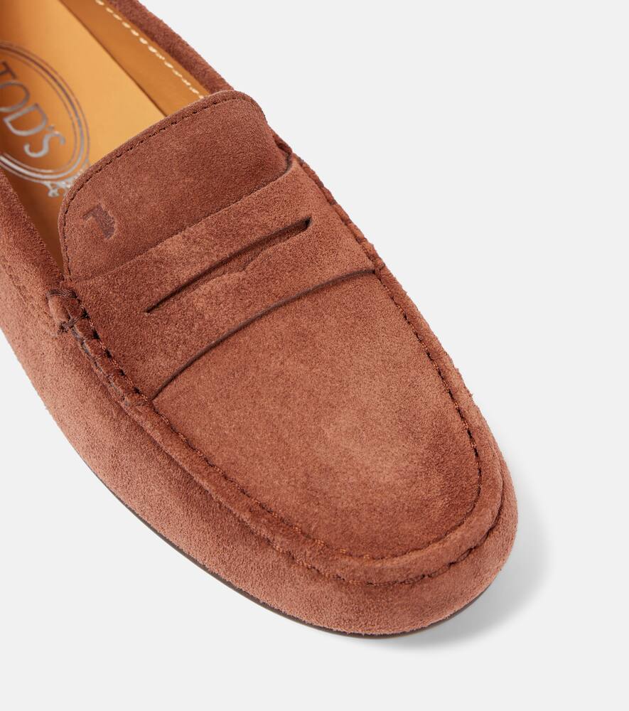 Tod's City Gommino suede driving shoes