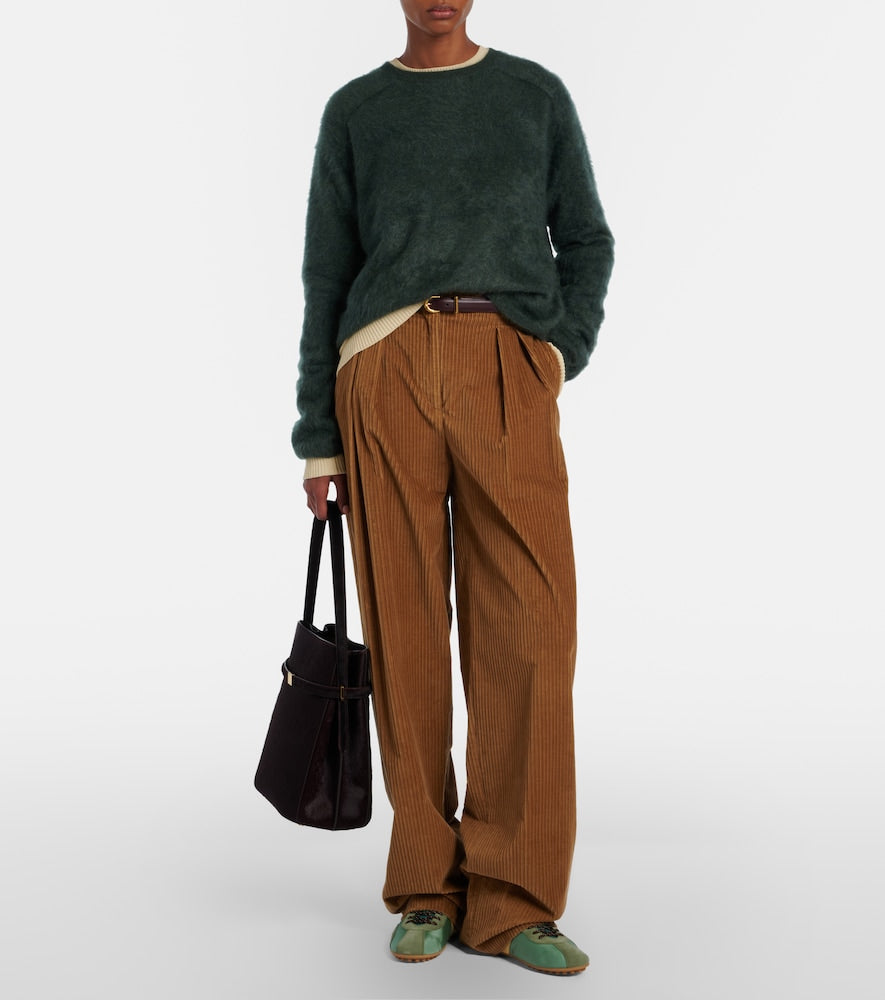 Tod's Classic suede-trimmed sneakers