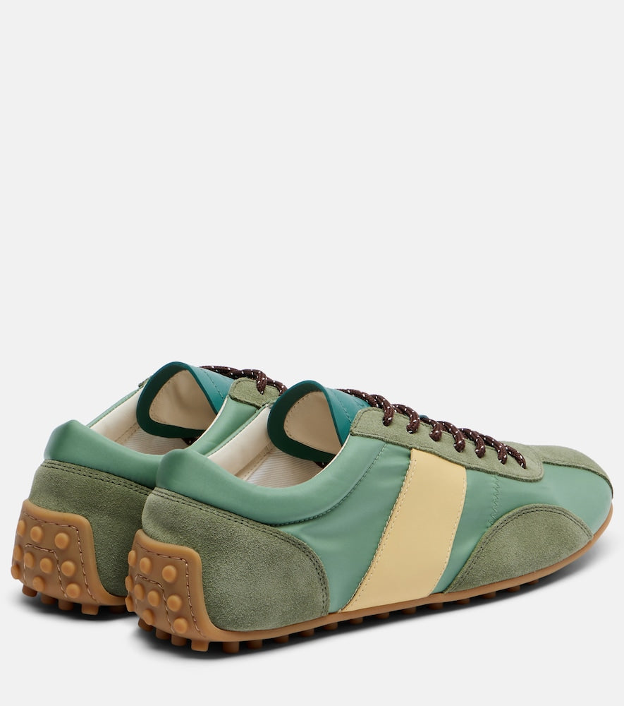 Tod's Classic suede-trimmed sneakers
