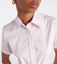 Tod's Cotton-blend shirt dress