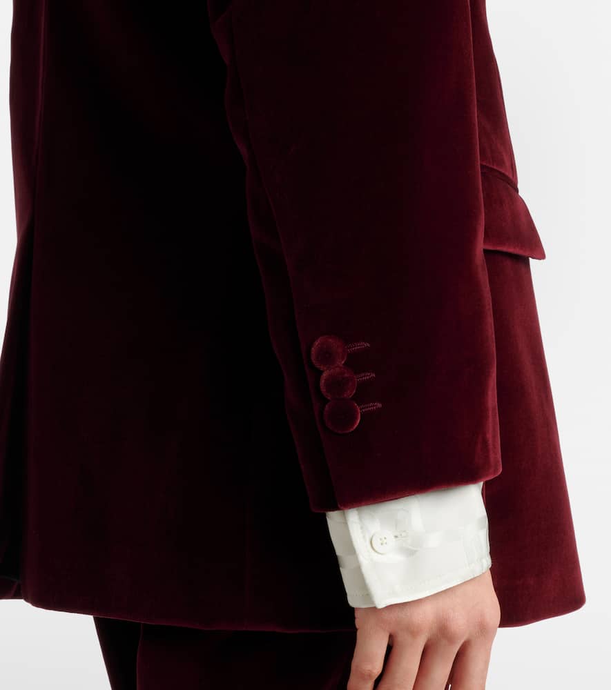 Tod's Cotton velvet blazer