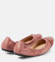 Tod's Dee leather ballet flats