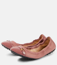Tod's Dee leather ballet flats