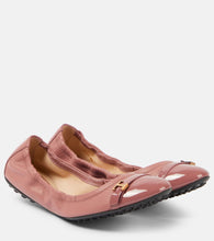 Tod's Dee leather ballet flats