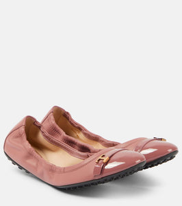 Tod's Dee leather ballet flats