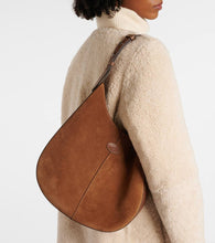 Tod's Di Bag Small suede shoulder bag