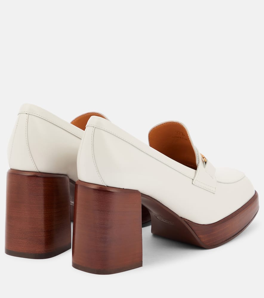 Tod's Double T loafer leather pumps