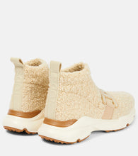 Tod's Faux shearling slip-on sneakers