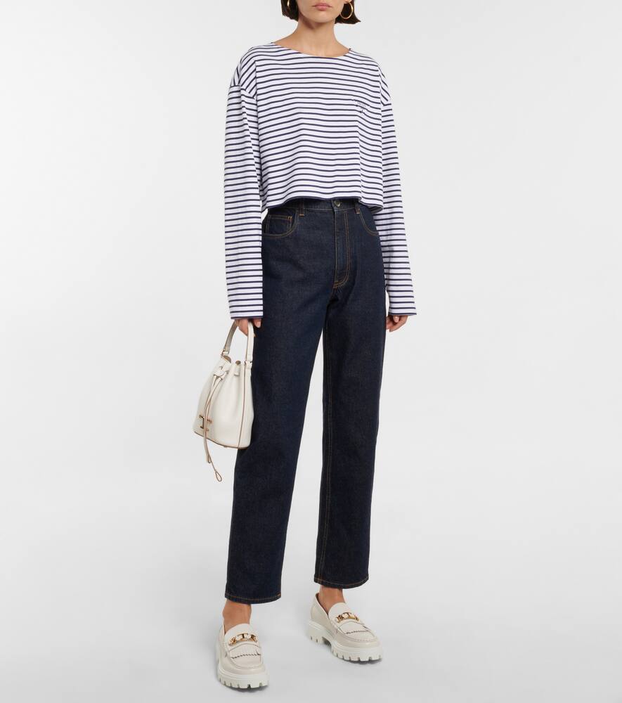 Tod's Fringed leather loafers