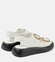 Tod's Gomma leather sandals