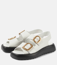 Tod's Gomma leather sandals