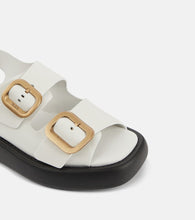 Tod's Gomma leather sandals