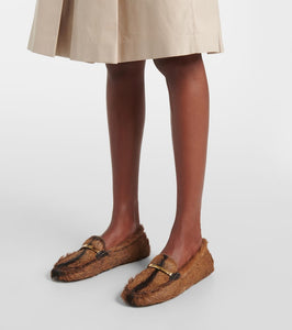 Tod's Gommino calf hair loafers