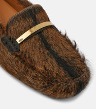 Tod's Gommino calf hair loafers