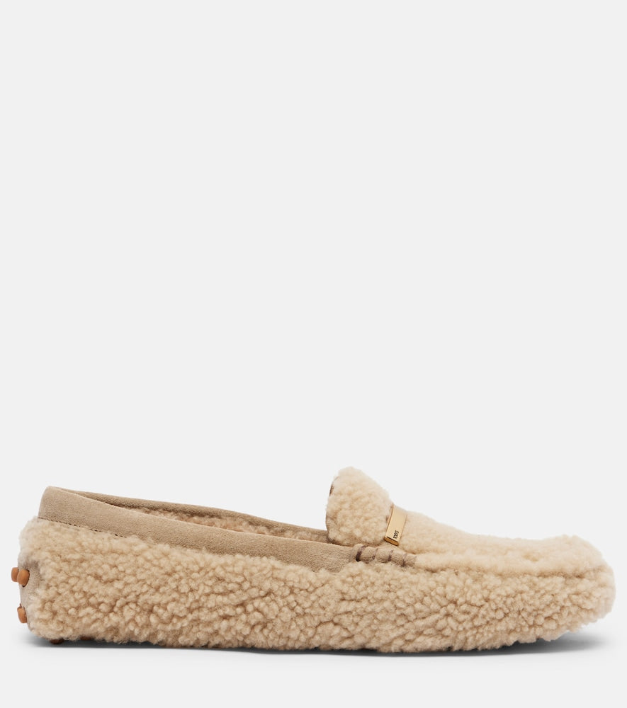 Tod's Gommino shearling driving shoes