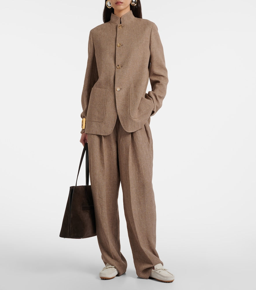 Tod's Gommino shearling-lined suede boat shoes
