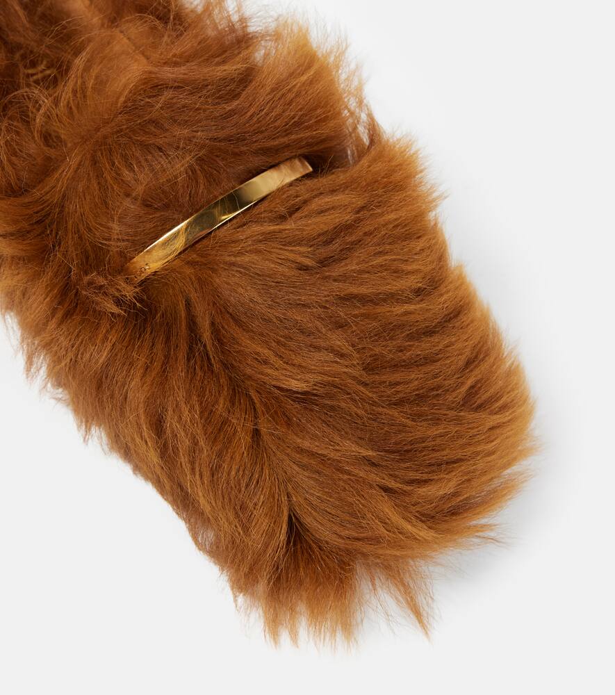 Tod's Gommino shearling moccasins