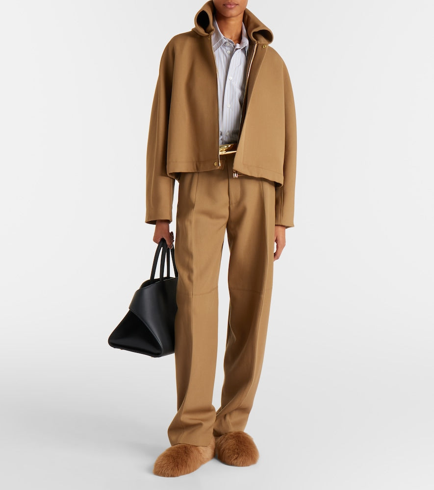 Tod's Gommino shearling slip-on shoes