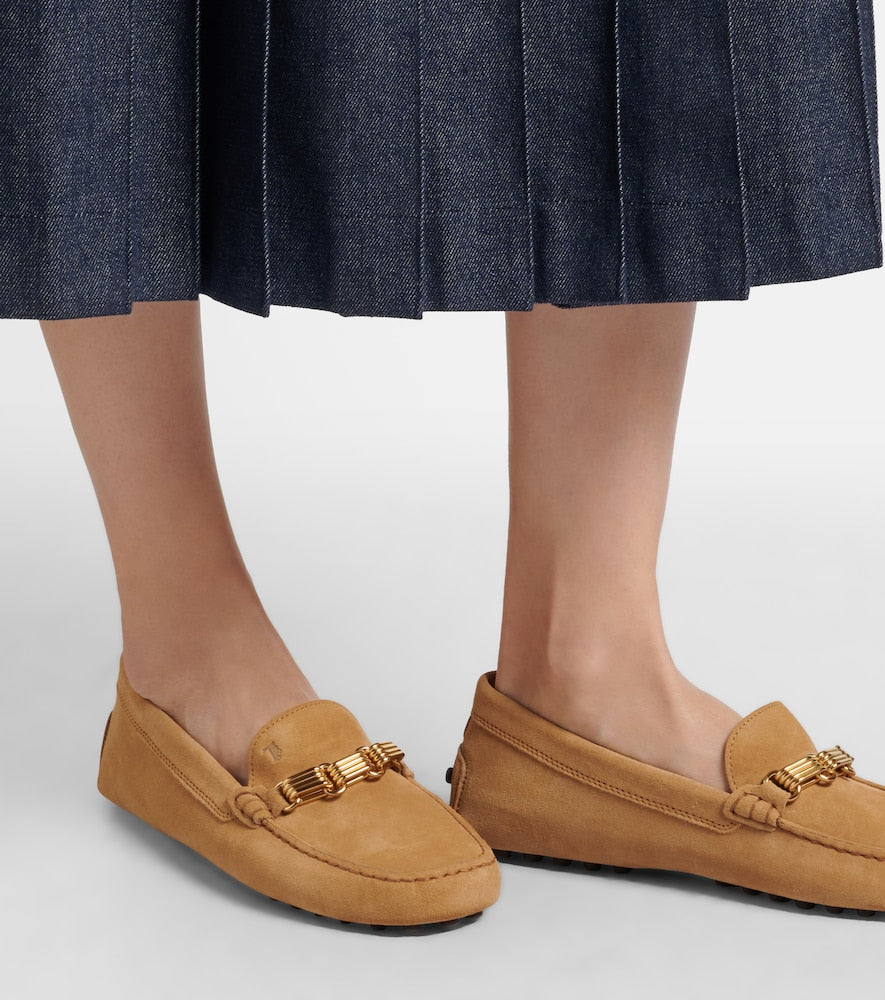 Tod's Gommino suede driving shoes