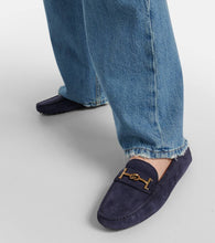 Tod's Gommino suede driving shoes