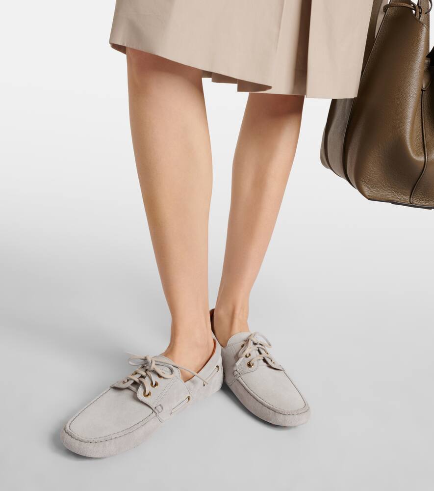 Tod's Gommino suede driving shoes