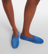 Tod's Gommino suede driving shoes