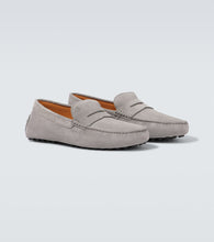 Tod's Gommino suede driving shoes