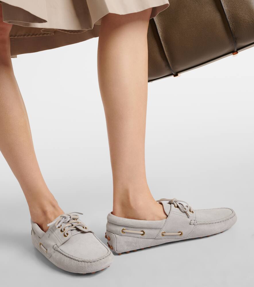 Tod's Gommino suede driving shoes