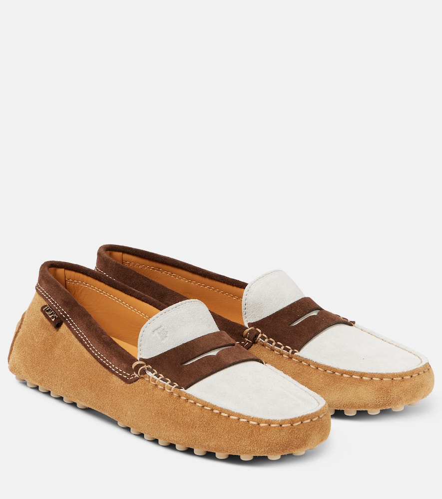 Tod's Gommino suede driving shoes