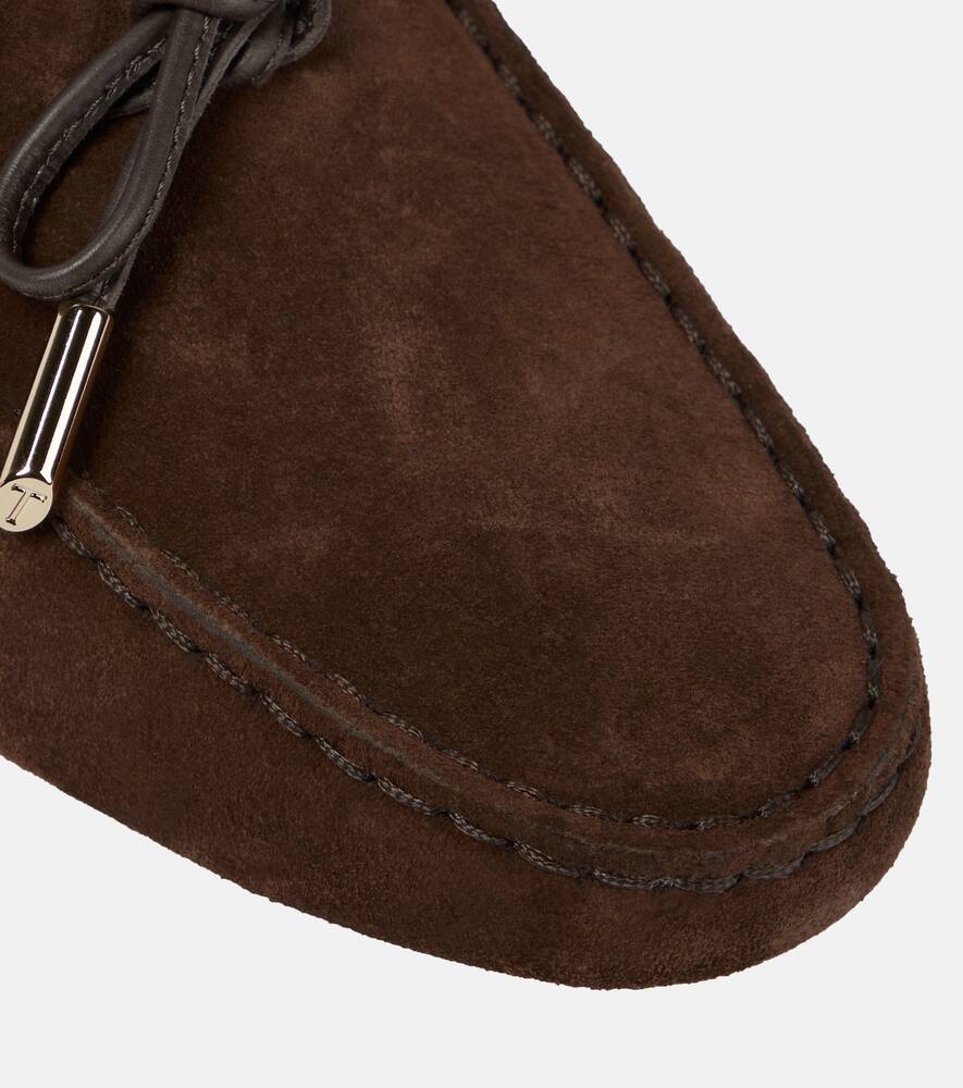 Tod's Gommino suede loafers