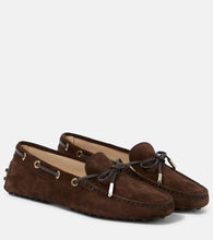 Tod's Gommino suede loafers