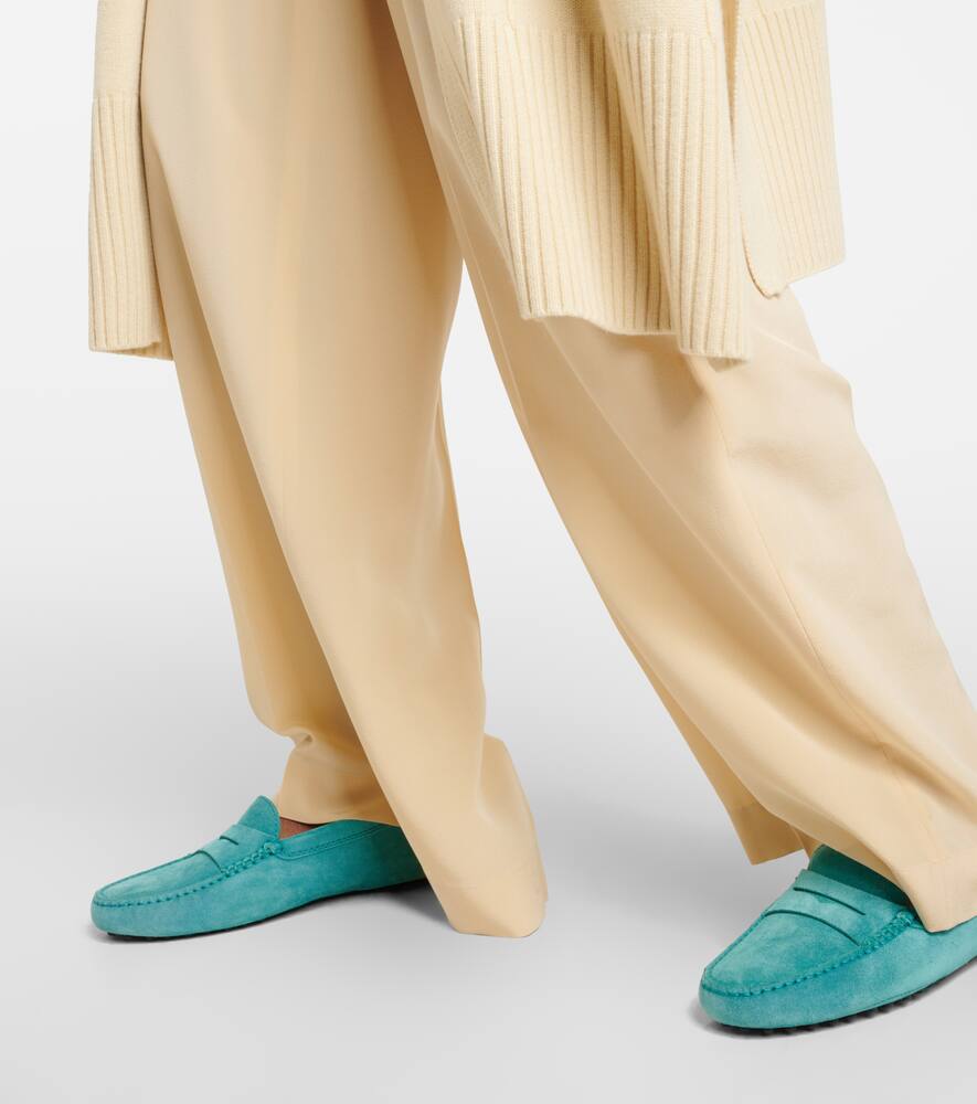 Tod's Gommino suede moccasins