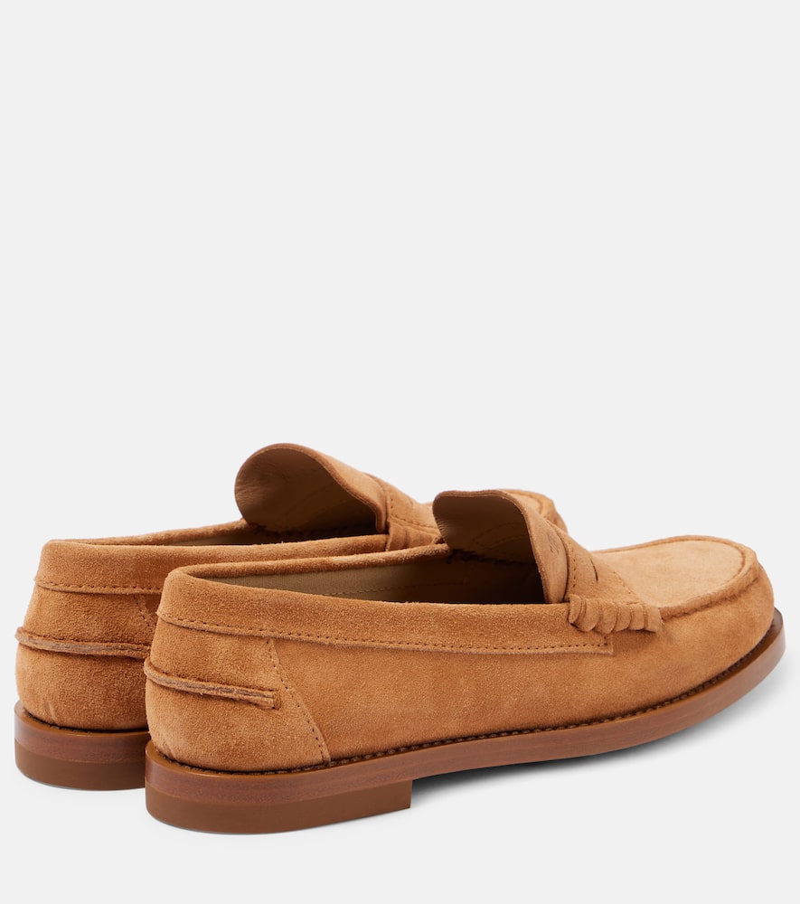 Tod's Gommino suede penny loafers