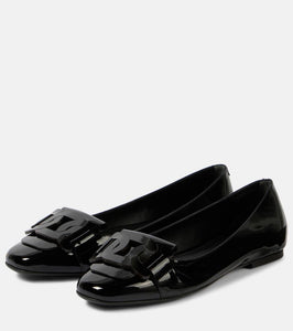 Tod's Kate patent leather ballet flats