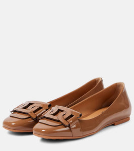Tod's Kate patent leather ballet flats