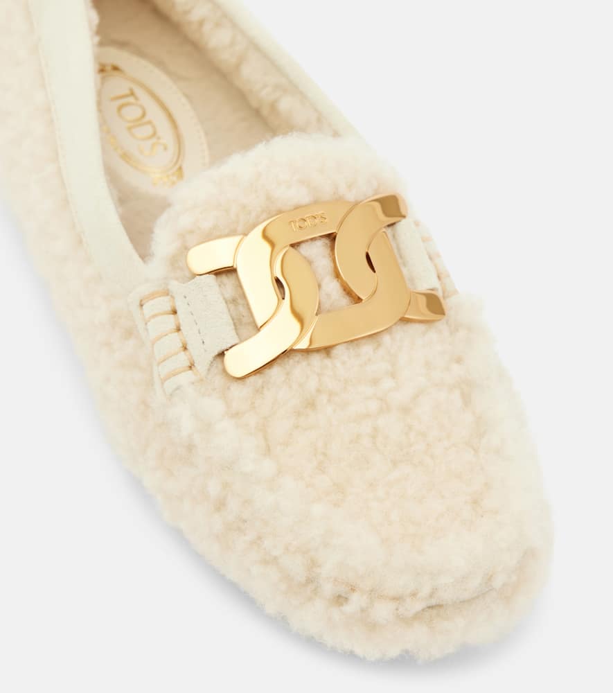 Tod's Kate shearling loafers