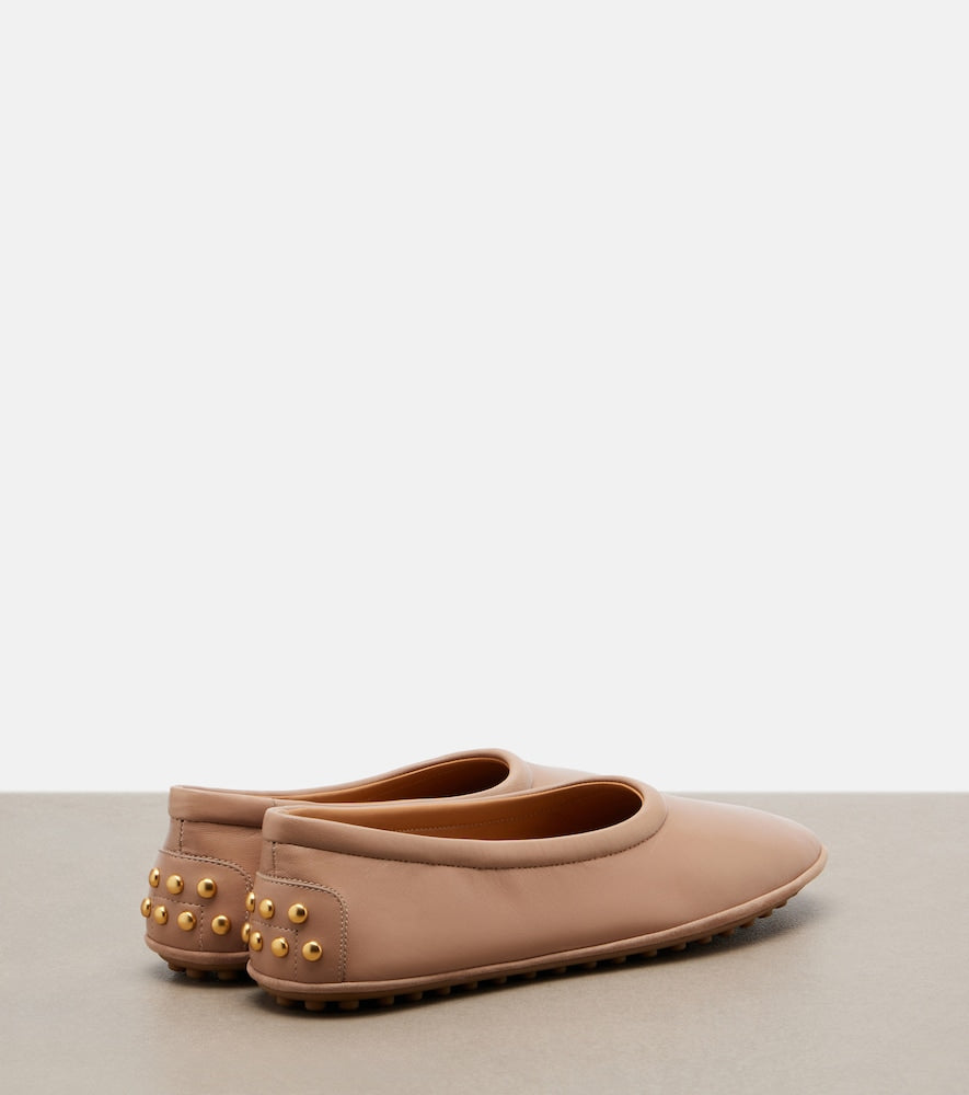 Tod's Leather ballet flats